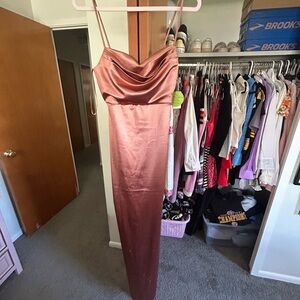 Satin Dress